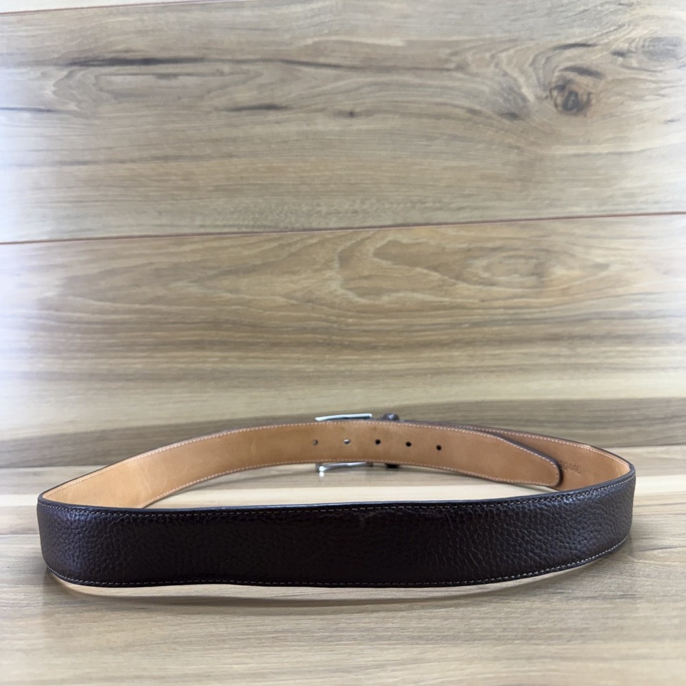 Martin Dingman Mens Belt Size 36/90 Royal Bullhide Dark Brown‎ Leather - Picture 4 of 7